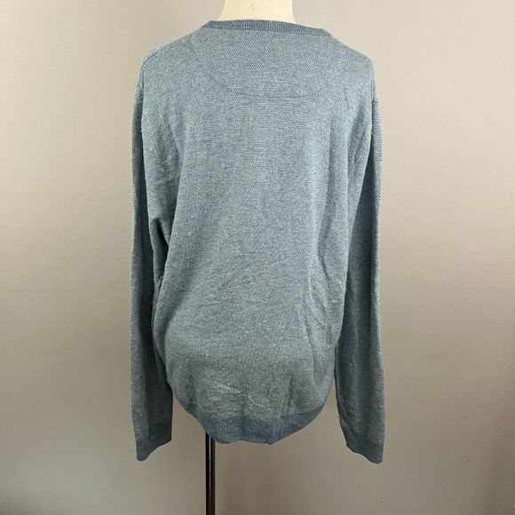 NWOT NORDSTROM Baby Blue‎ Wool Mix Crew Neck Sweater (L) - Picture 5 of 8